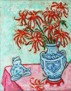 Paintings With Auspicious Symbols II - Chrysanthemum And Frog